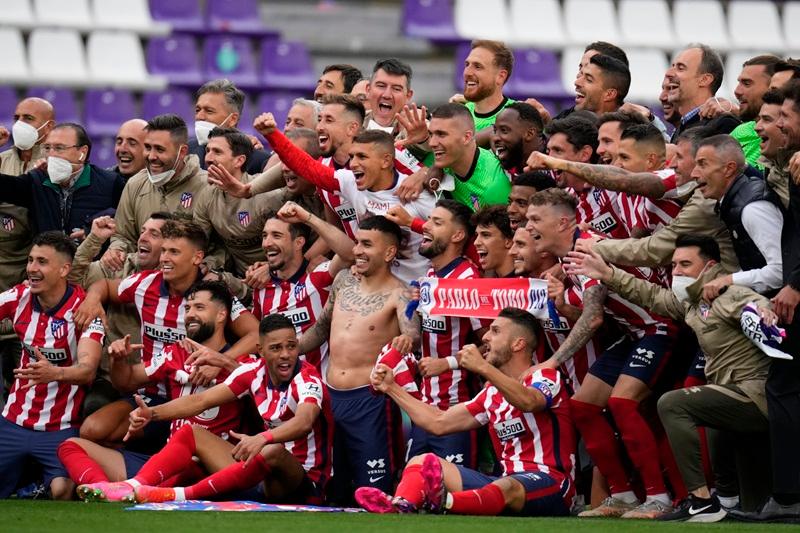 Llorente cùng Atlético Madrid trong chiến thắng La Liga 2020/21